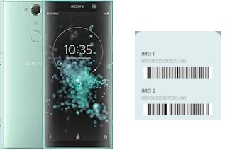 How to see the IMEI code in Xperia XA2 Plus