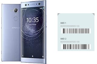 How to see the IMEI code in Xperia XA2 Ultra