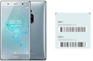 How to find the IMEI code on Xperia XZ2 Premium