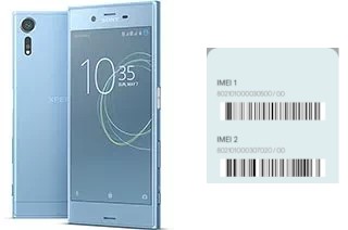 How to find the IMEI code on Xperia XZs