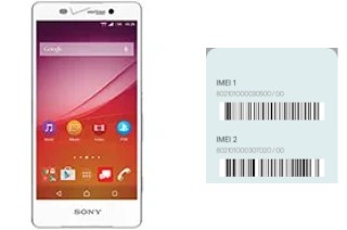 How to see the IMEI code in Xperia Z4v