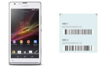 How to see the IMEI code in Xperia SP