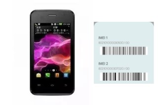 How to see the IMEI code in Rave S100