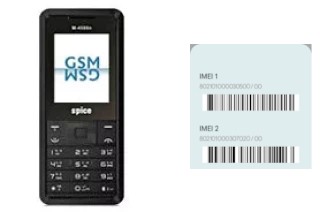 How to see the IMEI code in M-4580n