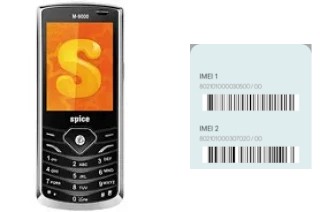 How to see the IMEI code in M-9000 Popkorn