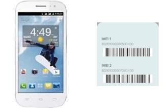 How to find the IMEI code on Mi-502 Smartflo Pace2