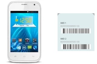 How to find the IMEI code on Mi-423 Smart Flo Ivory 2