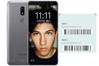 How to see the IMEI code in Sugar C11