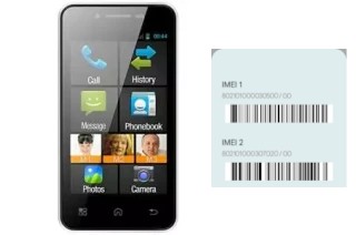 How to find the IMEI code on S45D Alpha