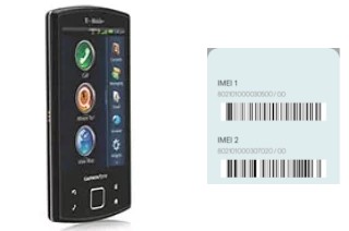 How to find the IMEI code on Garminfone