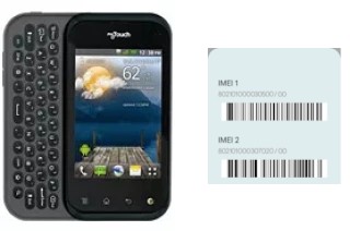 How to see the IMEI code in myTouch Q