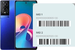 How to see the IMEI code in 50 XE