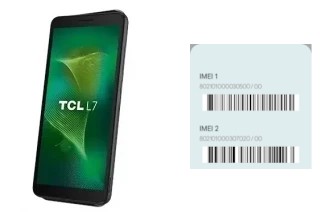 How to find the IMEI code on TCL L7