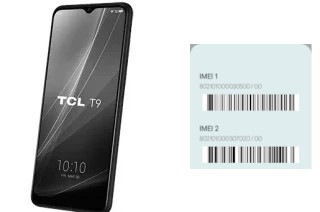 How to find the IMEI code on TCL T9