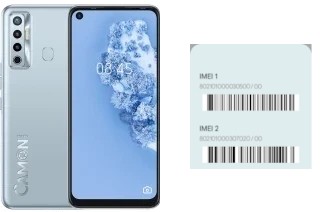 How to find the IMEI code on Camon 17 Lite