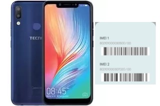 How to see the IMEI code in Camon i2