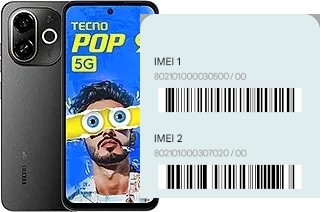 How to see the IMEI code in Pop 9