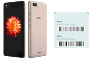 How to see the IMEI code in Tecno W3