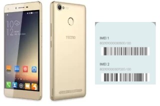 How to find the IMEI code on Tecno W5