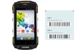 How to find the IMEI code on Telefunken Outdoor LTE