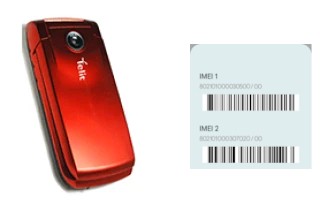 How to find the IMEI code on t200