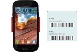 How to find the IMEI code on T8530