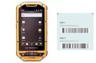 How to see the IMEI code in Titan 5R