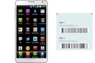 How to find the IMEI code on Trident A9