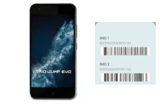 How to find the IMEI code on Jump Evo