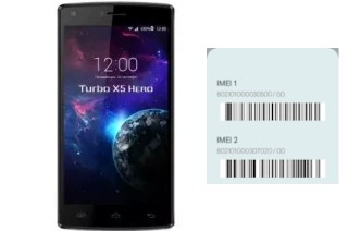 How to find the IMEI code on Turbo X5 Hero