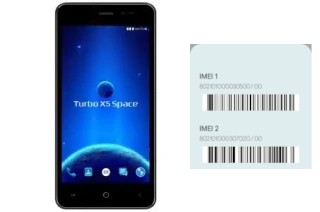 How to find the IMEI code on Turbo X5 Space