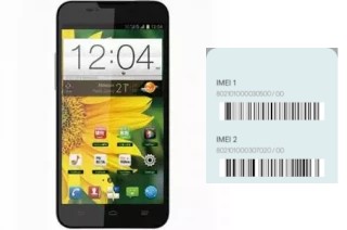 How to find the IMEI code on Amazing A6