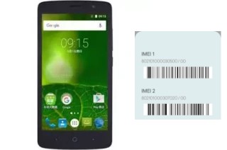 How to find the IMEI code on Amazing X3S