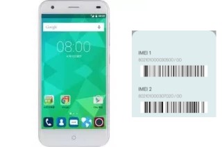 How to find the IMEI code on Amazing X6