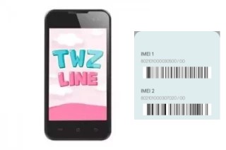 How to see the IMEI code in TWZ A2