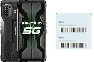 How to find the IMEI code on Armor 10 5G