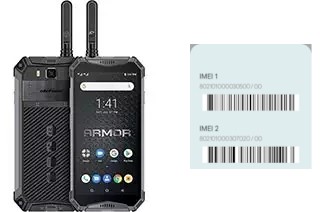 How to find the IMEI code on Armor 3WT