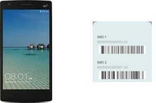 How to find the IMEI code on Ulefone L55