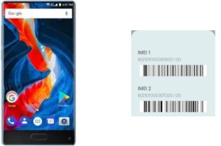 How to see the IMEI code in Ulefone Mix