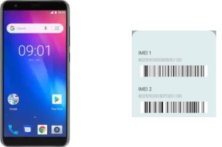 How to find the IMEI code on Ulefone S1