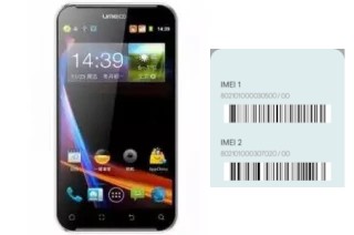 How to find the IMEI code on Umeox X2