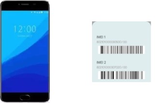 How to find the IMEI code on C Note