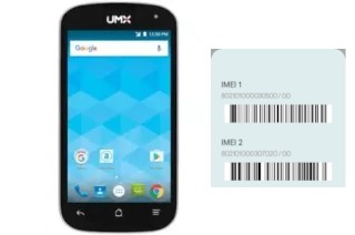 How to find the IMEI code on U673C