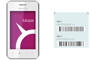 How to find the IMEI code on Blaze