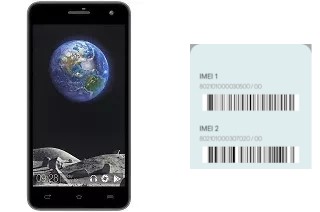 How to find the IMEI code on s5015 Spark II