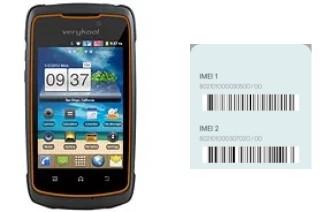 How to find the IMEI code on RS75