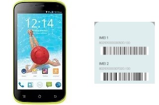 How to find the IMEI code on s5012 Orbit