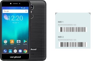 How to find the IMEI code on s5205 Orion Pro