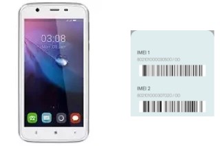 How to see the IMEI code in Infinium Z45 Dazzle