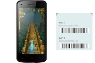 How to see the IMEI code in V450 HD